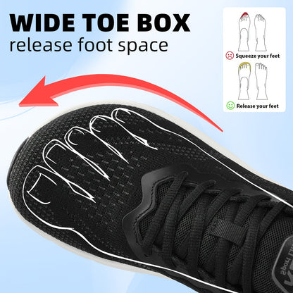 Men's Wide-Width Mesh Sneakers - Memory Foam Cushioned Insole – view 4