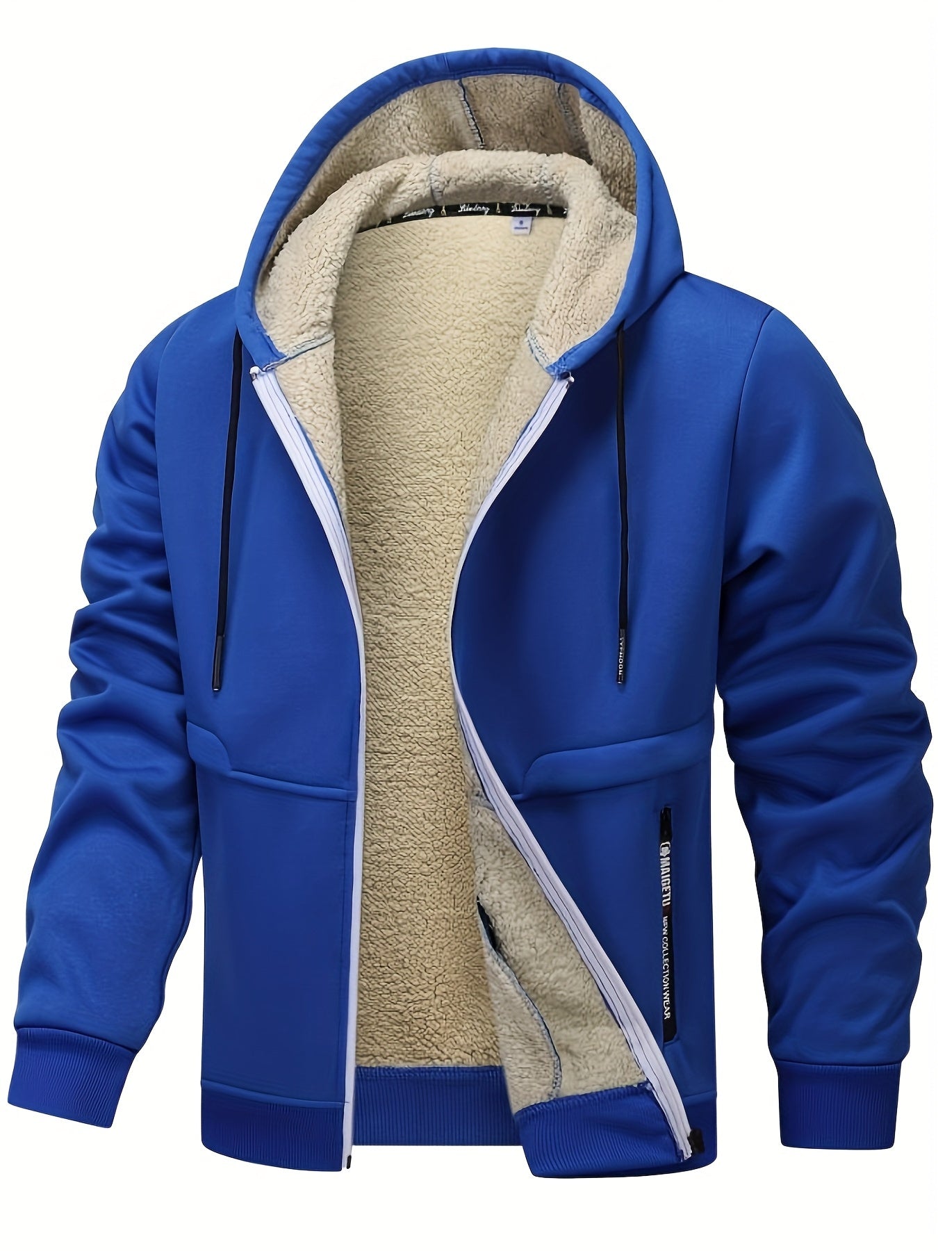 Men's Windproof Fleece Pullover Coat – main product image