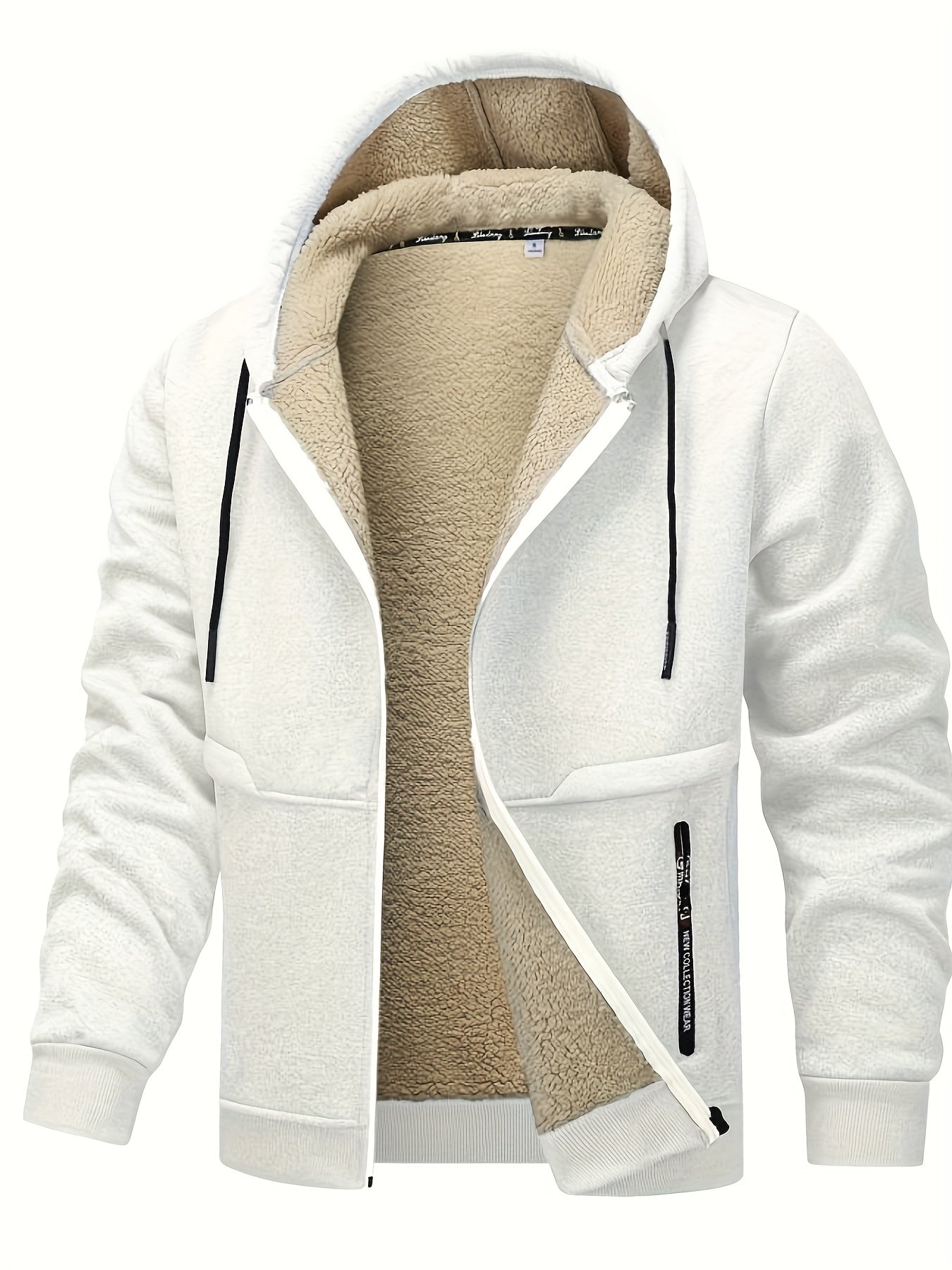 Men's Windproof Fleece Pullover Coat – view 2
