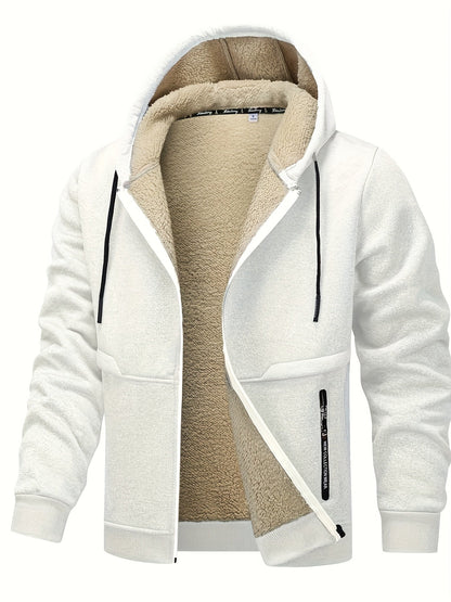 Men's Windproof Fleece Pullover Coat – view 2