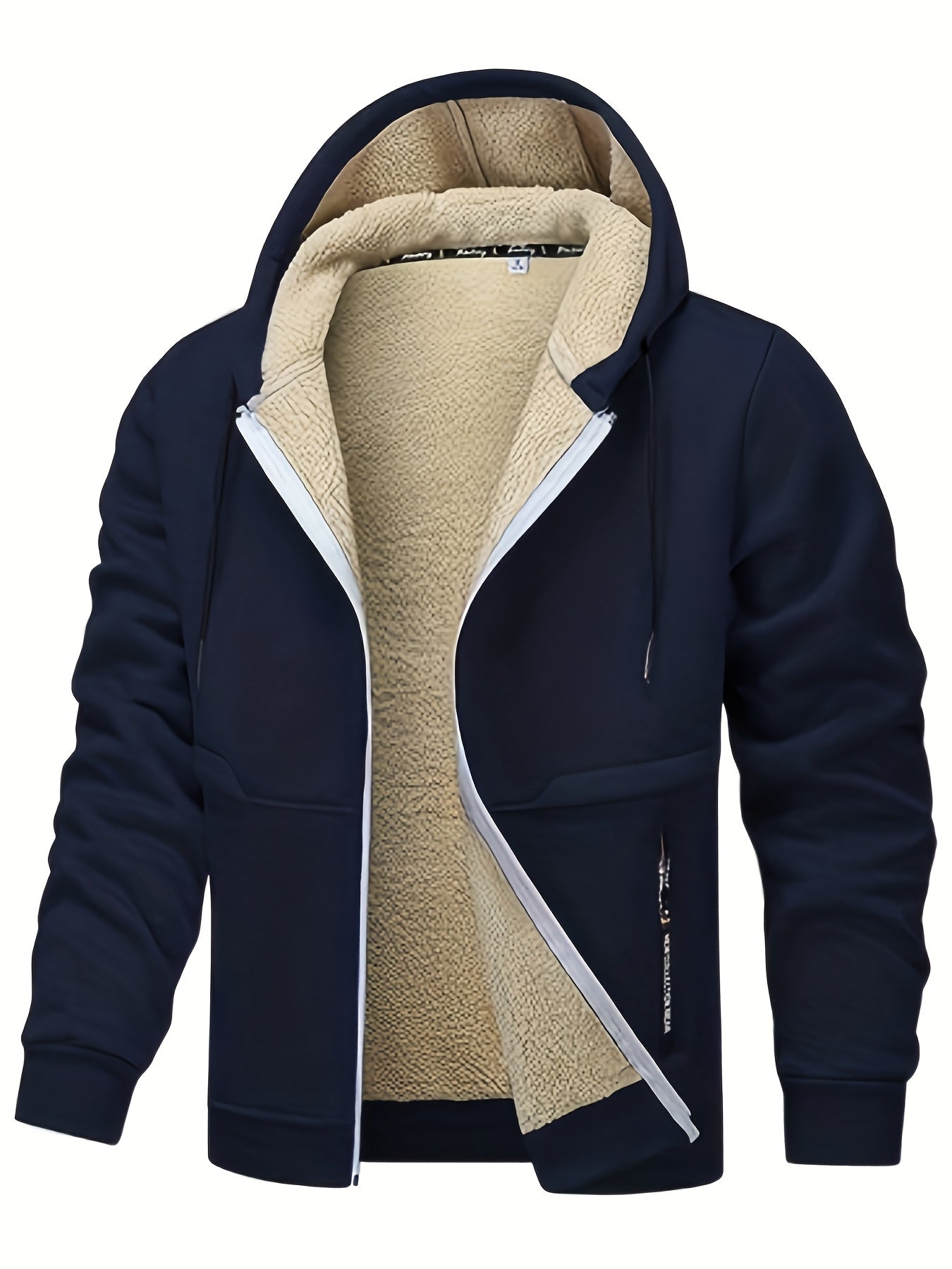 Men's Windproof Fleece Pullover Coat – view 10