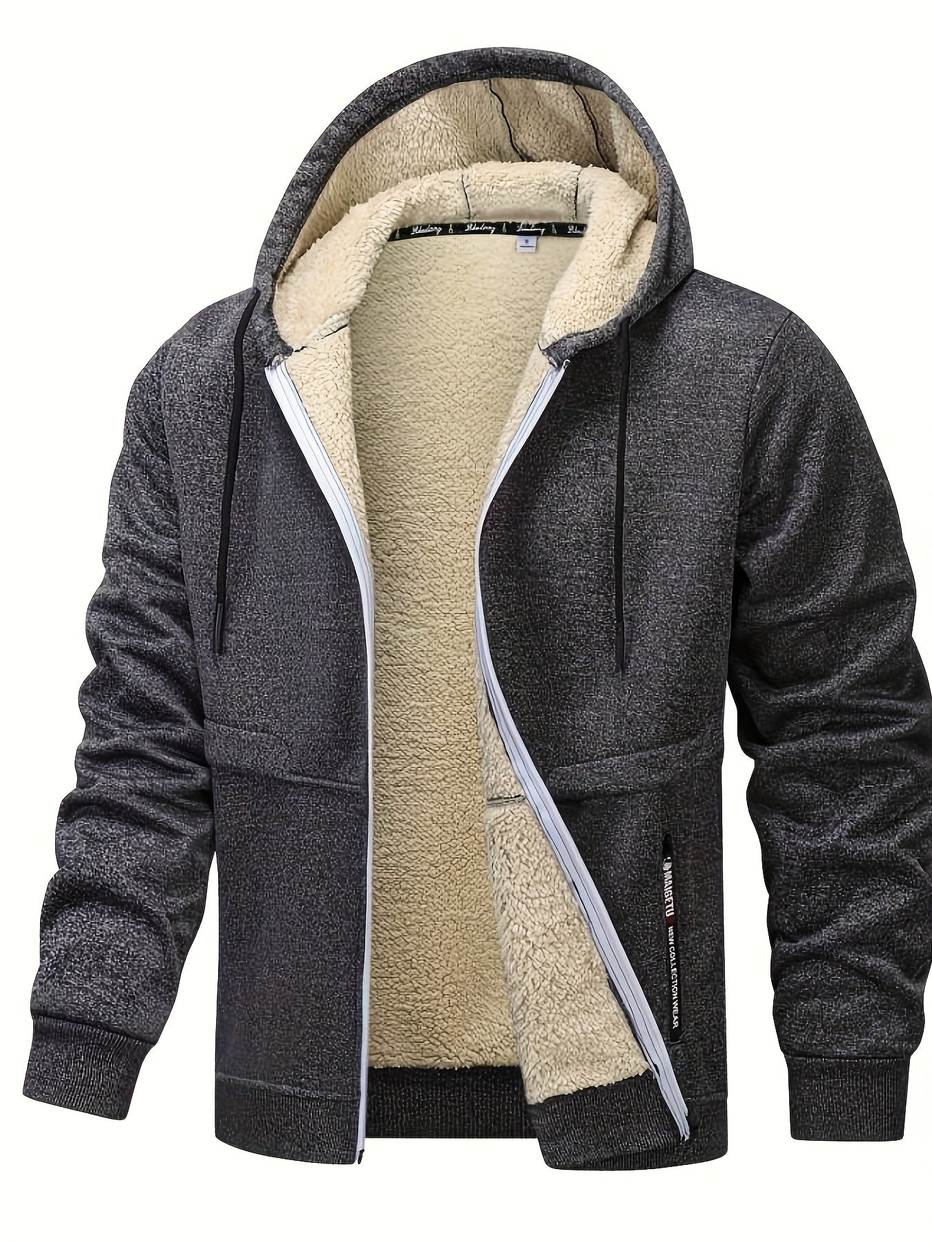 Men's Windproof Fleece Pullover Coat – view 11