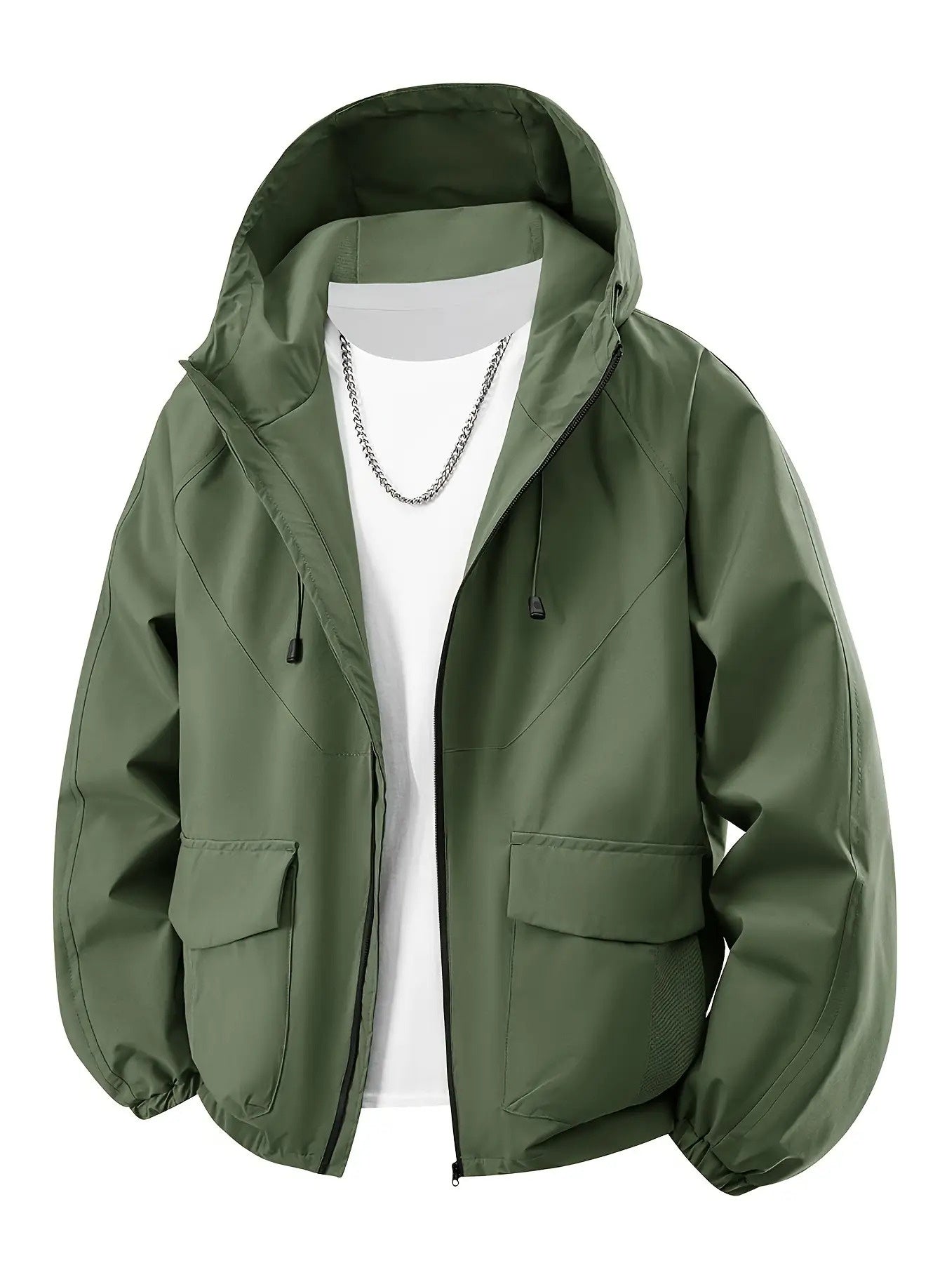 Men's Windproof Pullover Coat – view 3