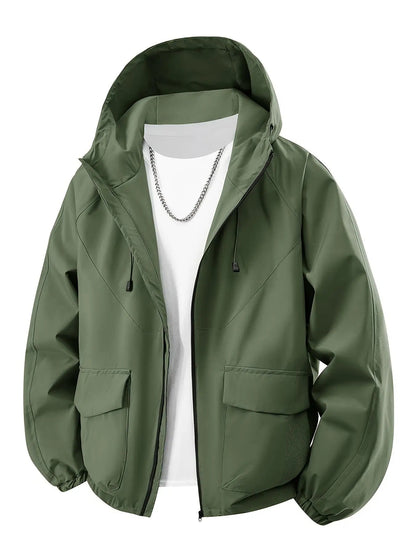 Men's Windproof Pullover Coat – view 3