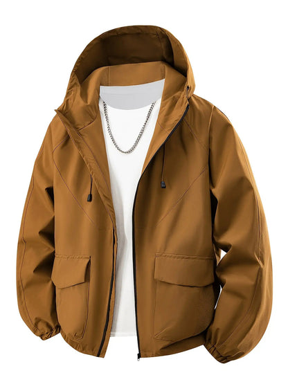 Men's Windproof Pullover Coat – view 4