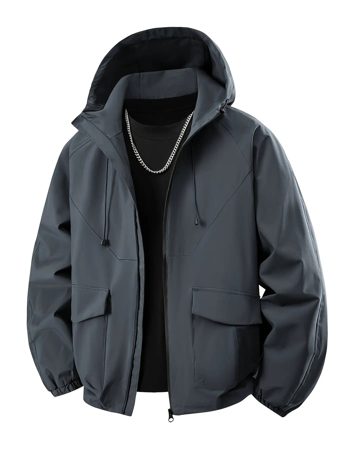 Men's Windproof Pullover Coat – view 5