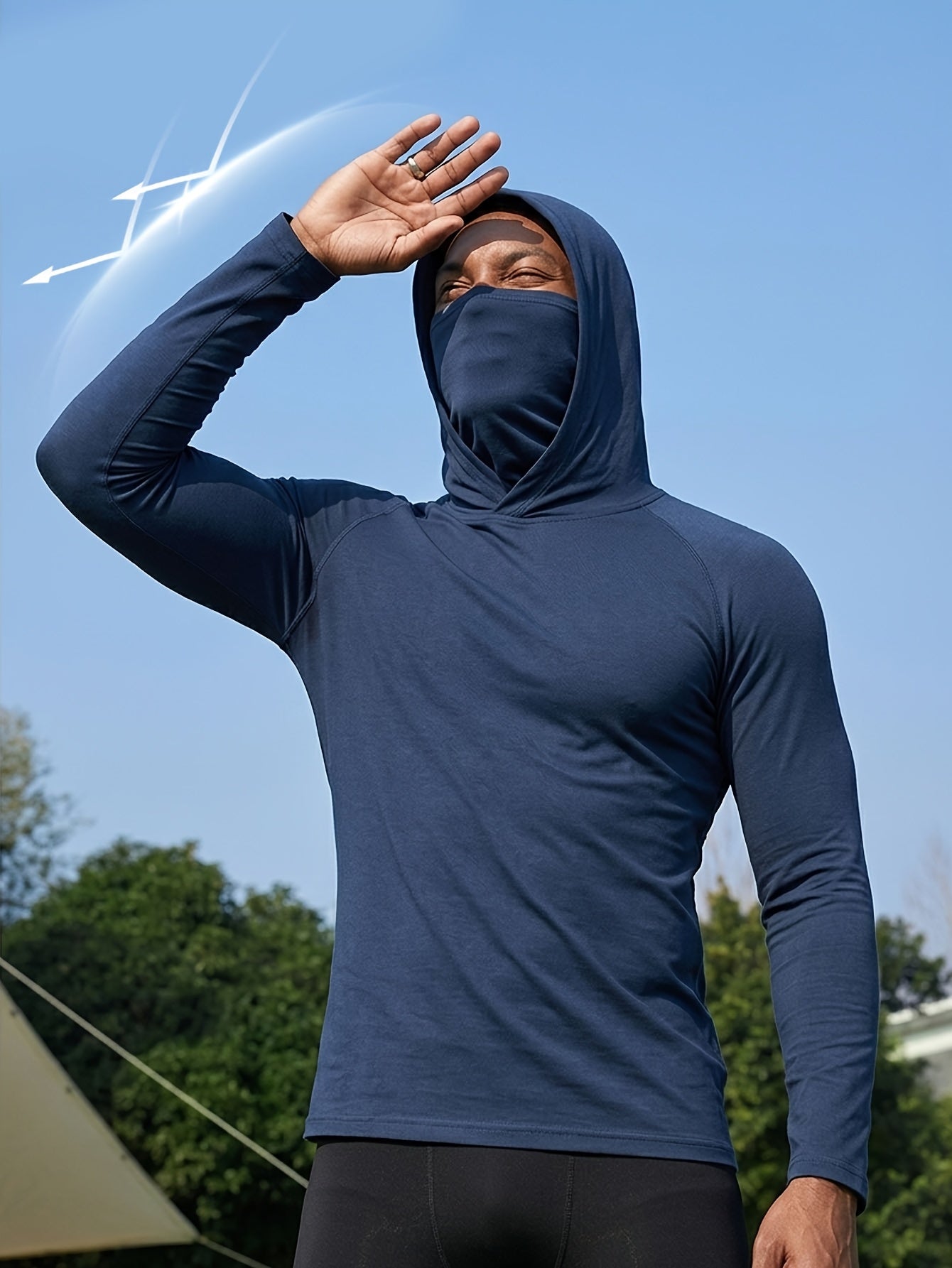 Men's Windproof Pullover Hoodie – view 7