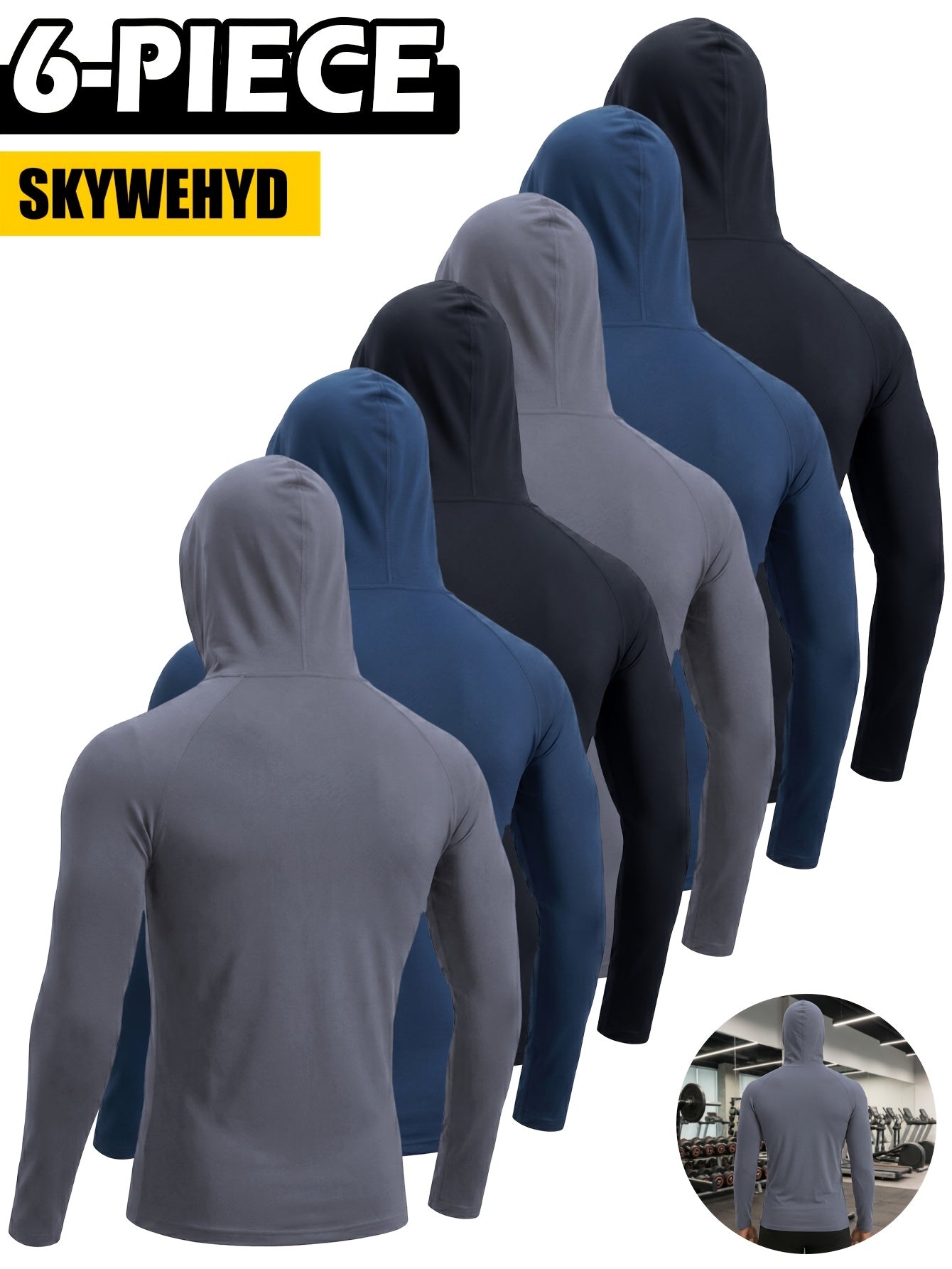 Men's Windproof Pullover Hoodie – view 11