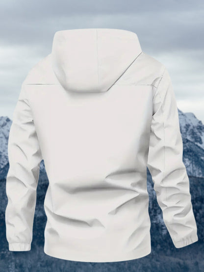 Men's Windproof Zip-Up Coat – Sizes S–XXL – view 4