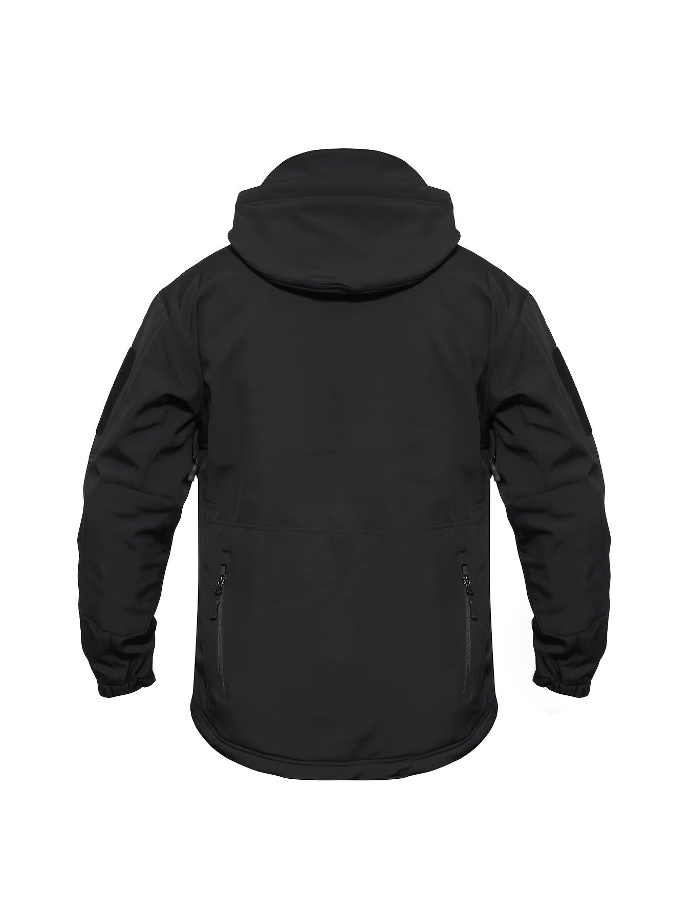 Men's Windproof Zip-Up Coat – Sizes S–XXXL detail view