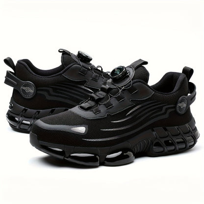 Men's Work & Safety Boots - Non-Slip Sole & Breathable Comfort – Black option – view 3