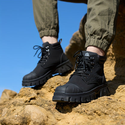Men's Work & Safety Boots - Steel Toe Protection & Non-Slip Sole – 3-Color Selection – view 8