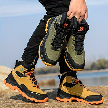 Men's Work & Safety Boots - Steel Toe Protection & Puncture Resistant – Dark Khaki – view 5