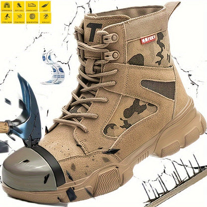 Men's Work & Safety Boots - Steel Toe Protection & Puncture Resistant – 9-Variant Selection – main product image