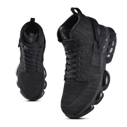 Men's Work & Safety Boots - Steel Toe Protection & Puncture Resistant – Black – main product image