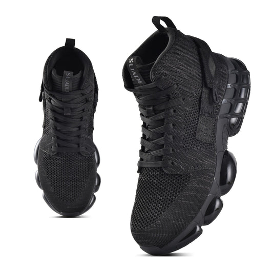Men's Work & Safety Boots - Steel Toe Protection & Puncture Resistant – Black – main product image