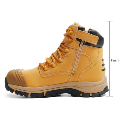 Men's Work & Safety Boots - Steel Toe Protection & Puncture Resistant – 30-Variant Selection – view 3