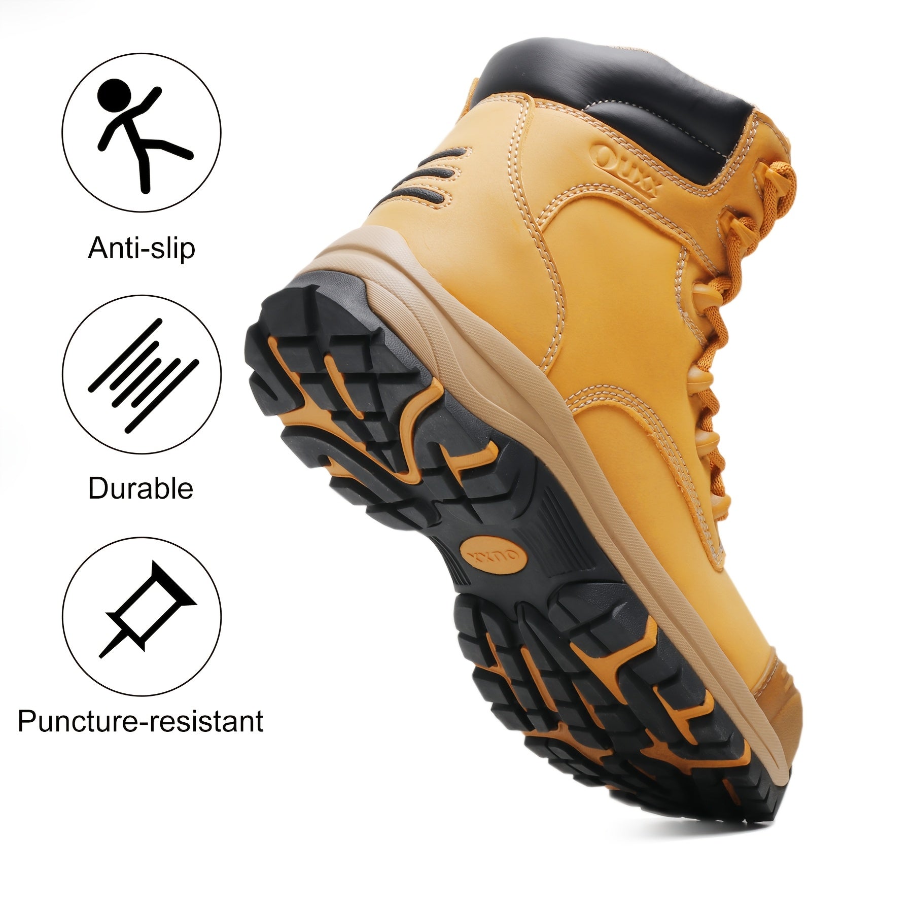 Men's Work & Safety Boots - Steel Toe Protection & Puncture Resistant – 30-Variant Selection – view 4
