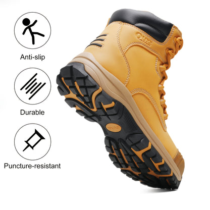 Men's Work & Safety Boots - Steel Toe Protection & Puncture Resistant – 30-Variant Selection – view 4
