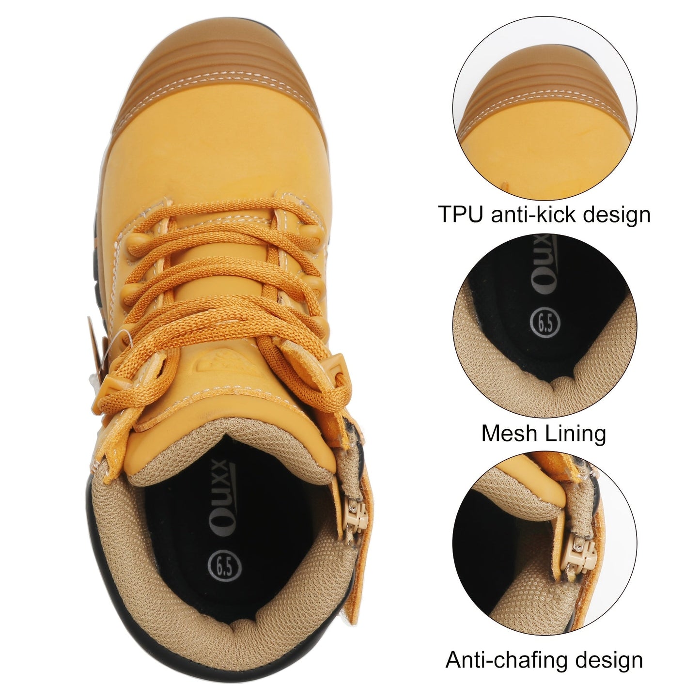 Men's Work & Safety Boots - Steel Toe Protection & Puncture Resistant – 30-Variant Selection – view 5