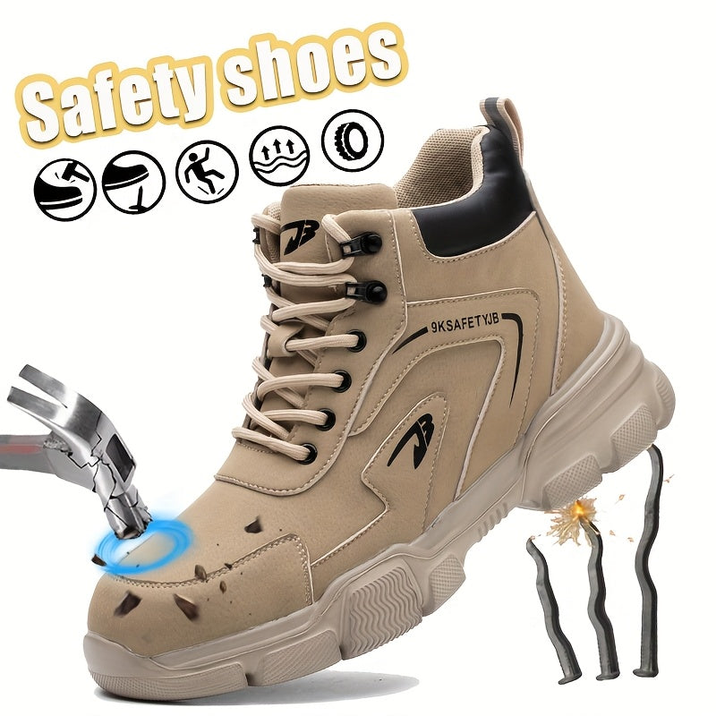 Men's Work & Safety Boots - Steel Toe Protection & Puncture Resistant – 8-Variant Selection – main product image