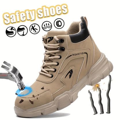Men's Work & Safety Boots - Steel Toe Protection & Puncture Resistant – 8-Variant Selection – main product image