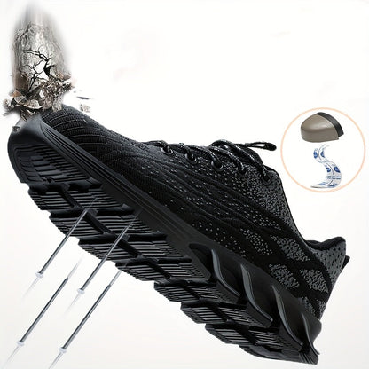 Men's Work & Safety Shoes - Breathable Mesh Lightweight for Everyday Wear – view 4