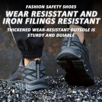 Men's Work & Safety Shoes - Breathable Mesh Lightweight for Everyday Wear – view 6