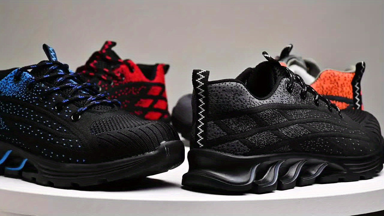 Men's Work & Safety Shoes - Breathable Mesh Lightweight for Everyday Wear – view 9