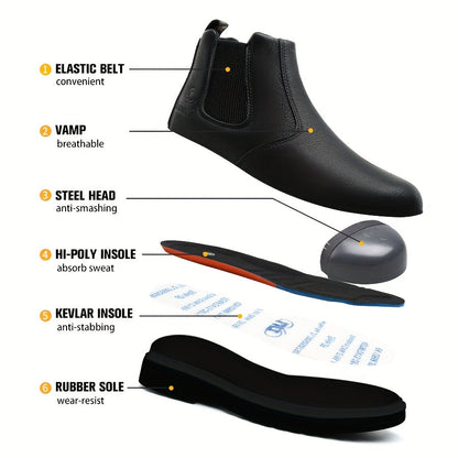 Men's Work & Safety Shoes - Comfort Fit for Everyday Wear – Sizes US 7.5–US 12 – view 8