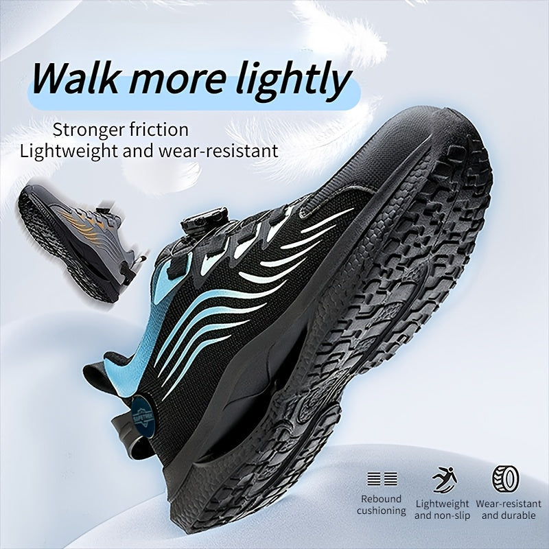 Men's Work & Safety Shoes - Non-Slip Sole for Everyday Wear – Black option – view 3
