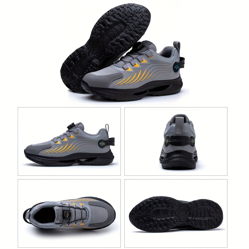 Men's Work & Safety Shoes - Non-Slip Sole for Everyday Wear – Black option – view 5