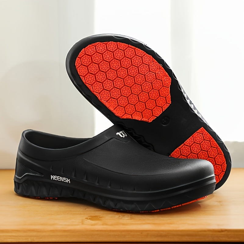 Men's Work & Safety Shoes - Non-Slip Sole – Sizes US 5.5–US 12 – Black option – view 3