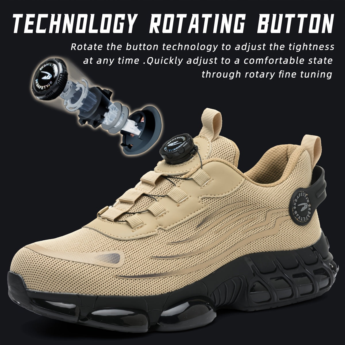 Men's Work & Safety Shoes - Puncture Resistant & Breathable Comfort – 10-Variant Selection – view 5