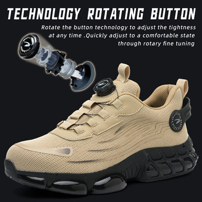 Men's Work & Safety Shoes - Puncture Resistant & Breathable Comfort – 10-Variant Selection – view 5