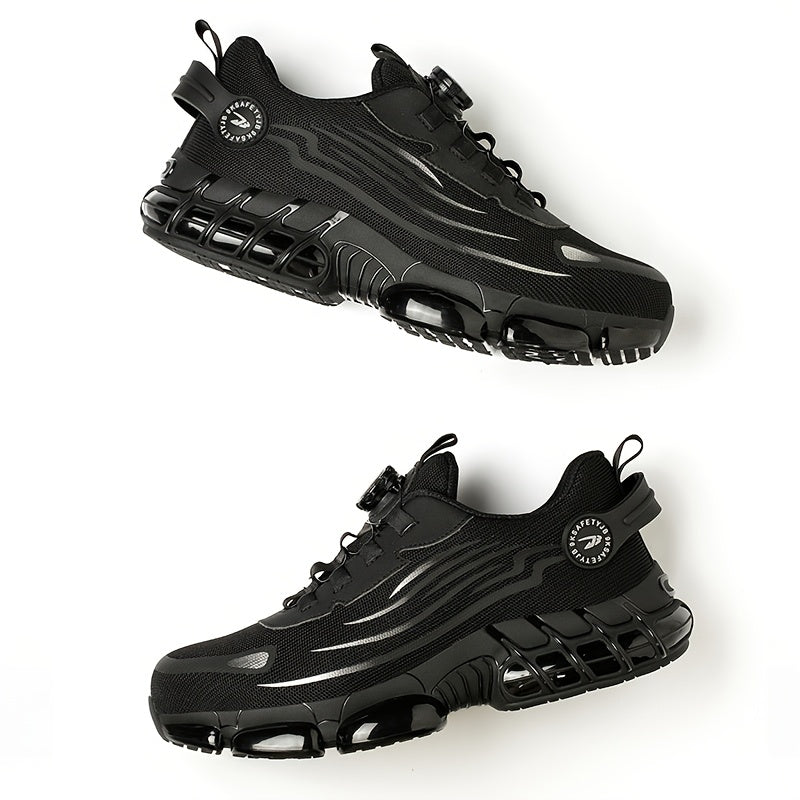 Men's Work & Safety Shoes - Puncture Resistant & Breathable Comfort – 10-Variant Selection – Black option – view 4