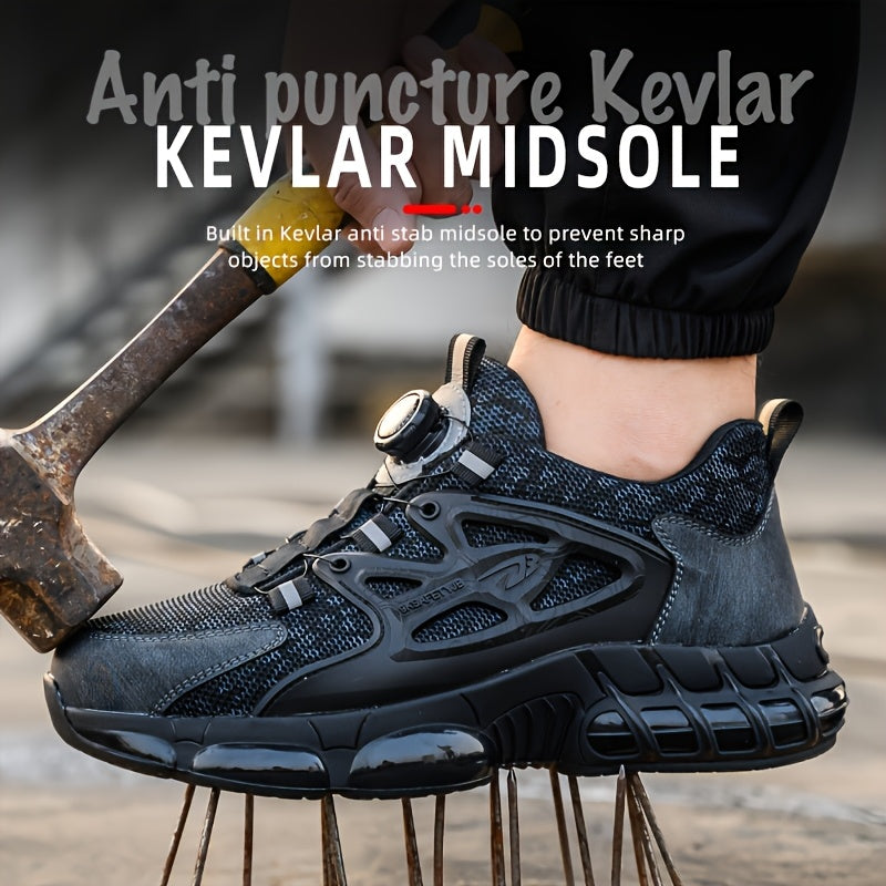 Men's Work & Safety Shoes - Puncture Resistant & Lace-Up Fit – main product image