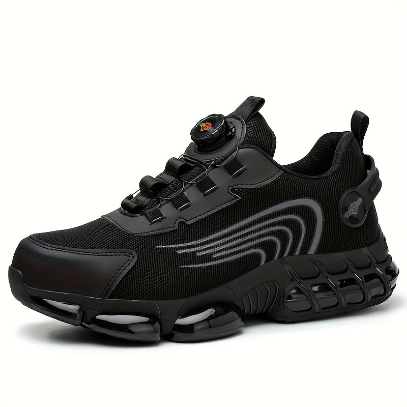 Men's Work & Safety Shoes - Puncture Resistant & Lightweight Design – Black option – view 3