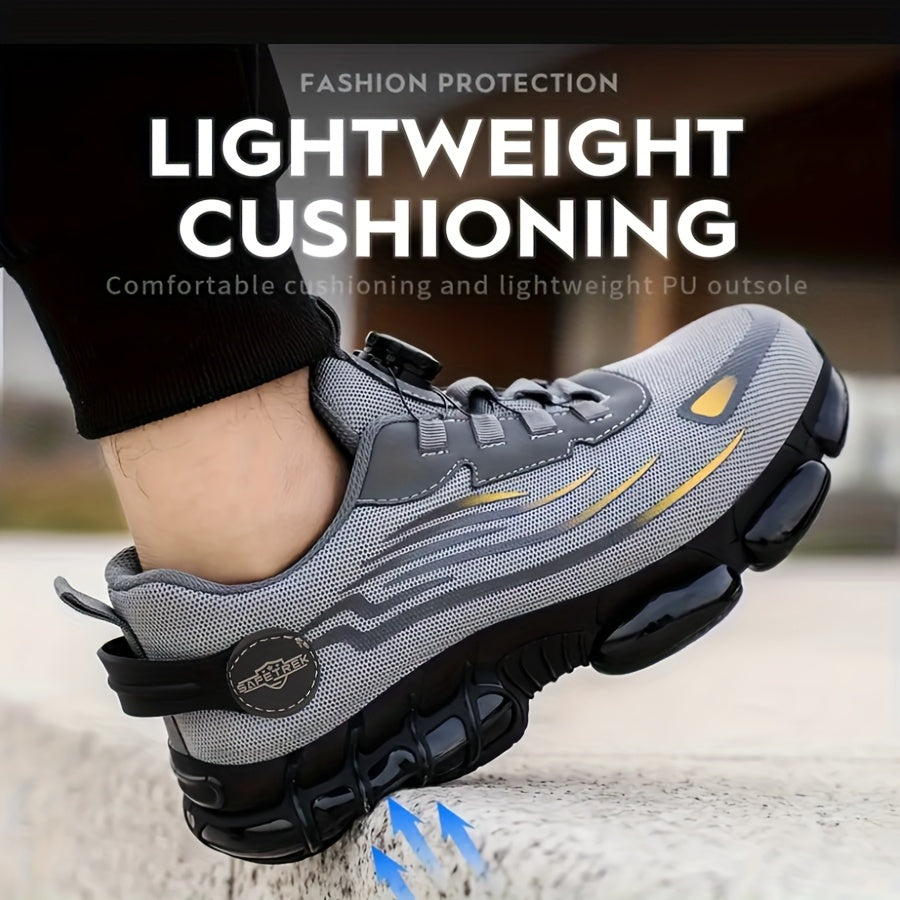 Men's Work & Safety Shoes - Steel Toe Protection & Non-Slip Sole – view 2