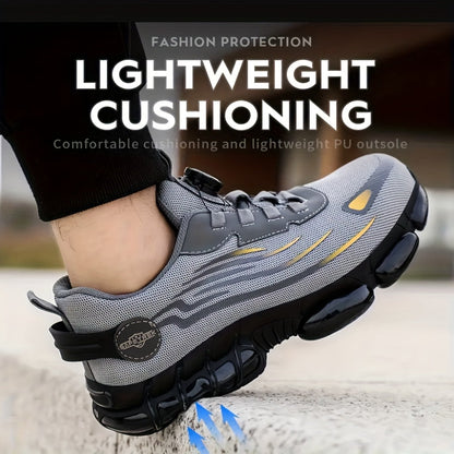 Men's Work & Safety Shoes - Steel Toe Protection & Non-Slip Sole – view 2
