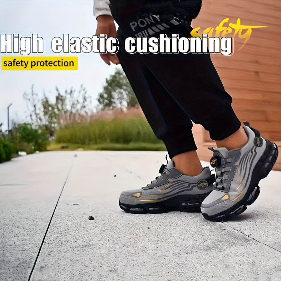 Men's Work & Safety Shoes - Steel Toe Protection & Non-Slip Sole – view 7