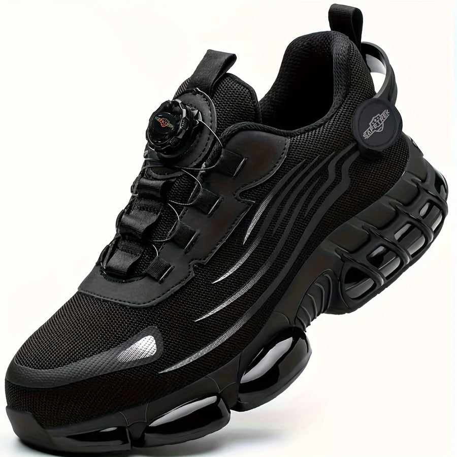 Men's Work & Safety Shoes - Steel Toe Protection & Non-Slip Sole – Black option – main product image