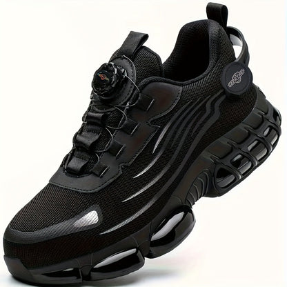 Men's Work & Safety Shoes - Steel Toe Protection & Non-Slip Sole – Black option – main product image