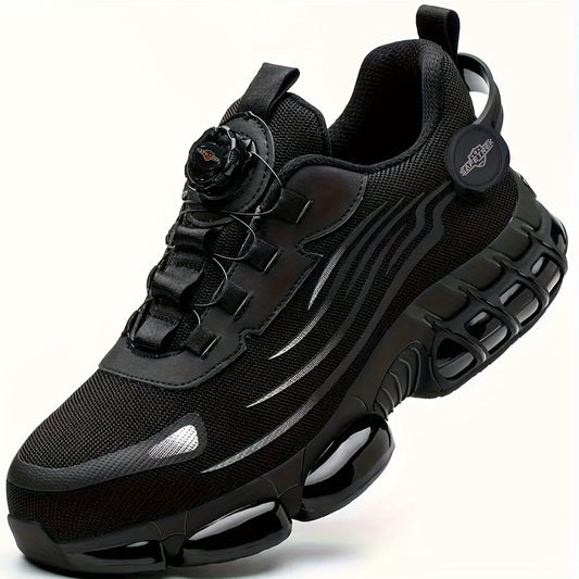Men's Work & Safety Shoes - Steel Toe Protection & Non-Slip Sole – Black option – main product image