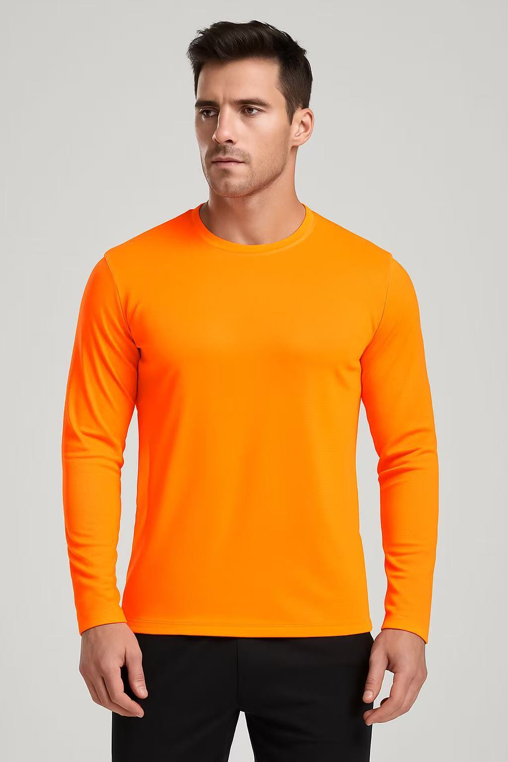 Men's Work Shirt Multipack – High Visibility Long Sleeve Shirts 2-Pack - UPF50+ detail view