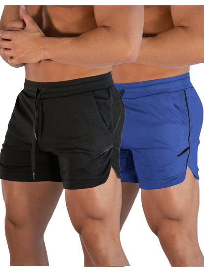 Men's Workout Shorts - Everyday Comfort – Sizes S–L – Black option – view 3