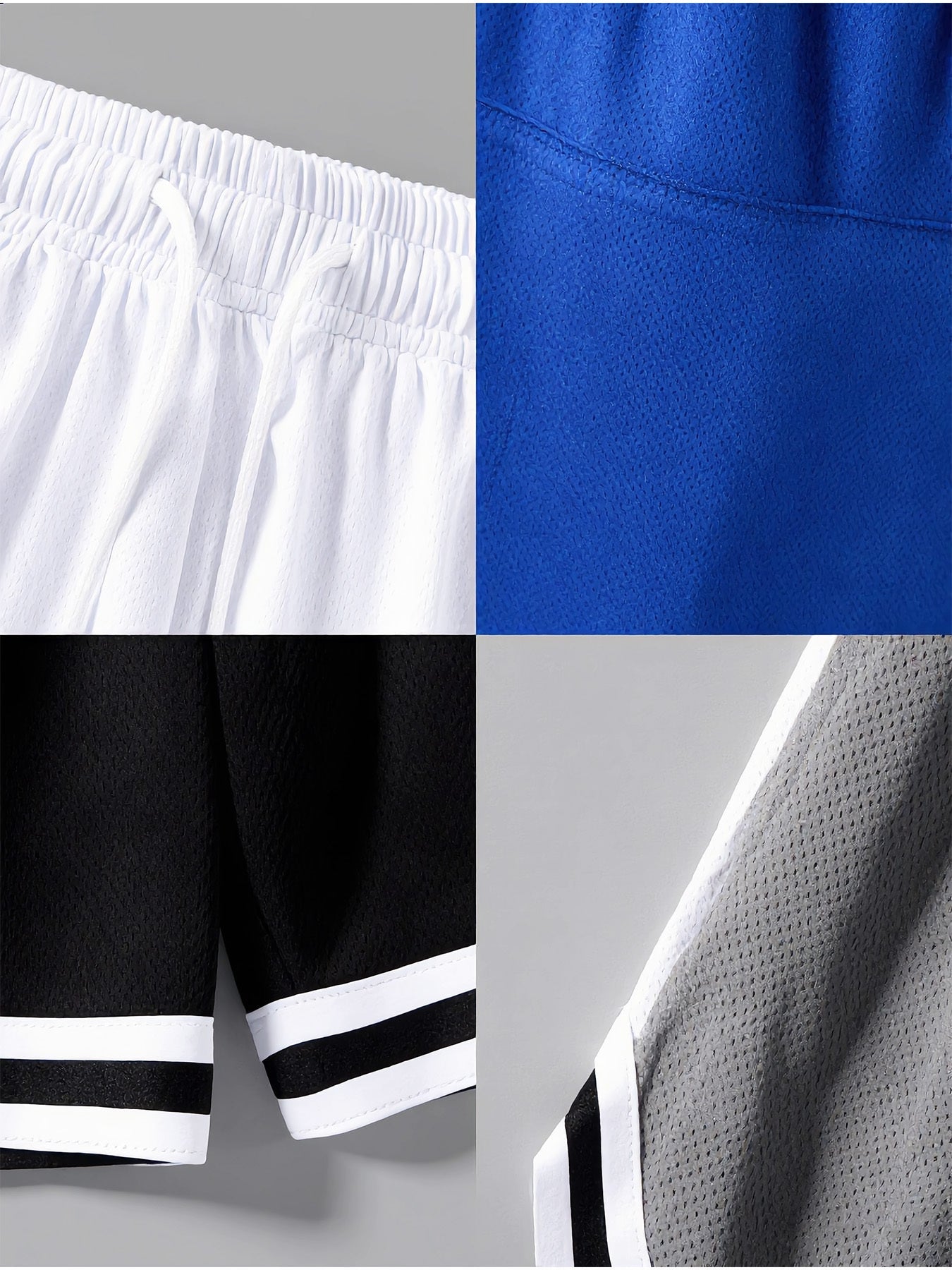 Men's Workout Shorts - Stretch Comfort – 6-Variant Selection – view 2