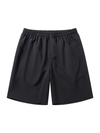 Men's Workout Shorts - Striped Design – Orange option – view 18