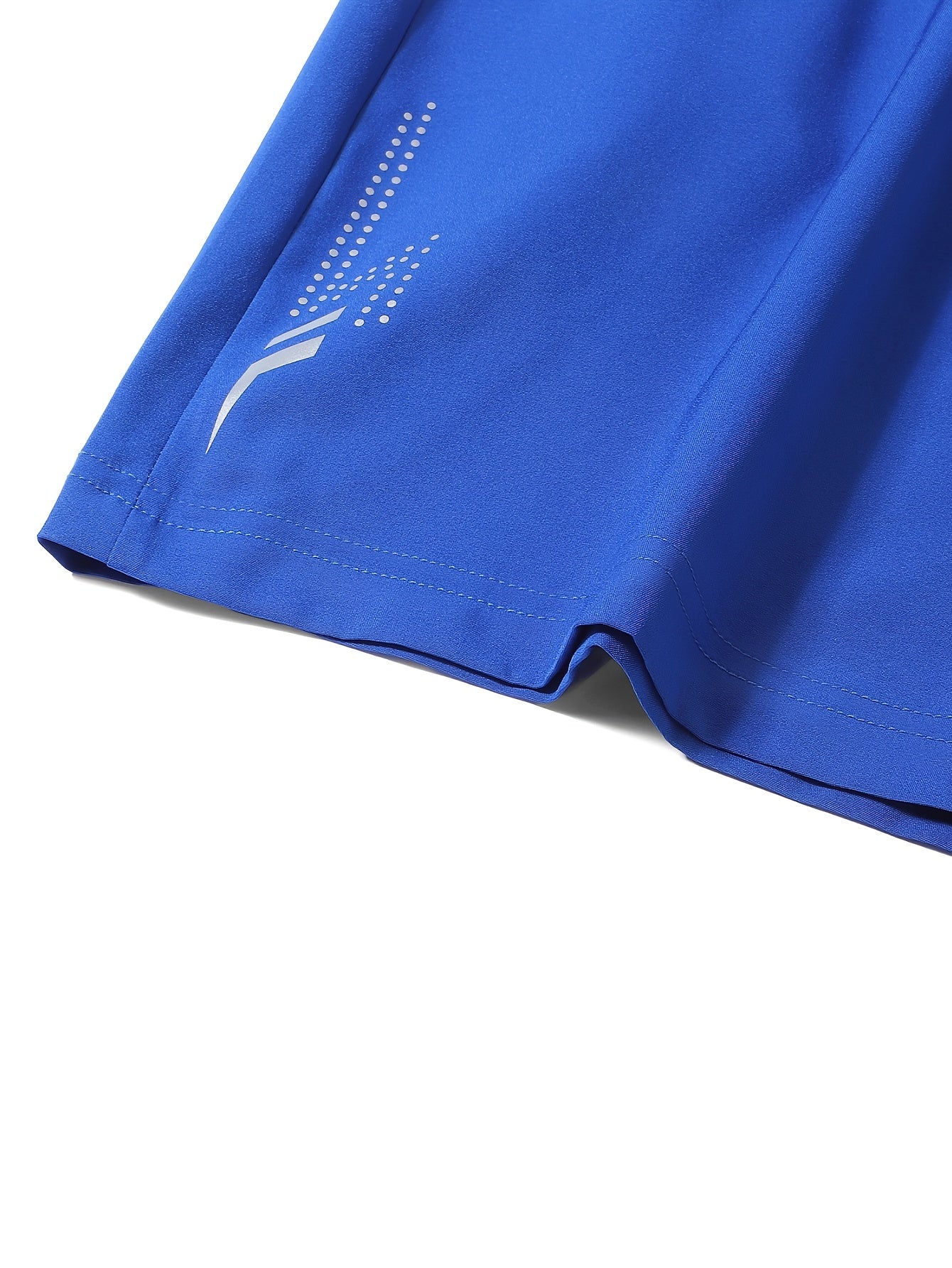 Men's Workout Shorts - Striped Design – Orange option – view 21