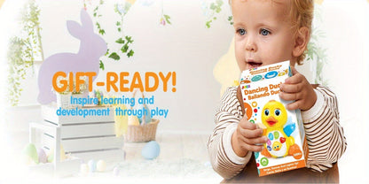 Musical Crawling Duck Baby Toy - Dancing, crawling, music and light-up play – view 5